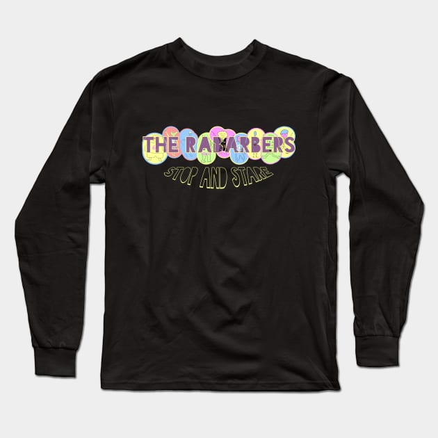 The Rabarbers: Stop and Stare Long Sleeve T-Shirt by Rabarbar